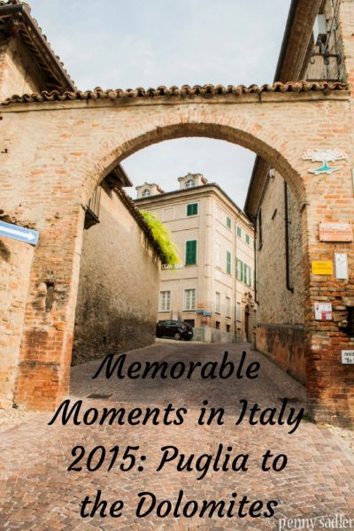 Memorable Moments in Italy 