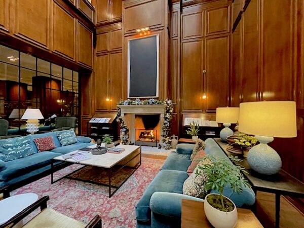 interior Adolphus Hotel downtown Dallas