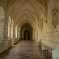 beautiful cloister of the Spanish Monastery in Miami Florida.