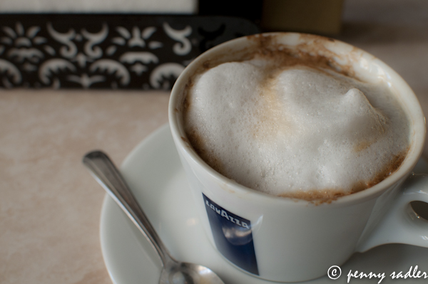 Italian style cappuccino @PennySadler 2103