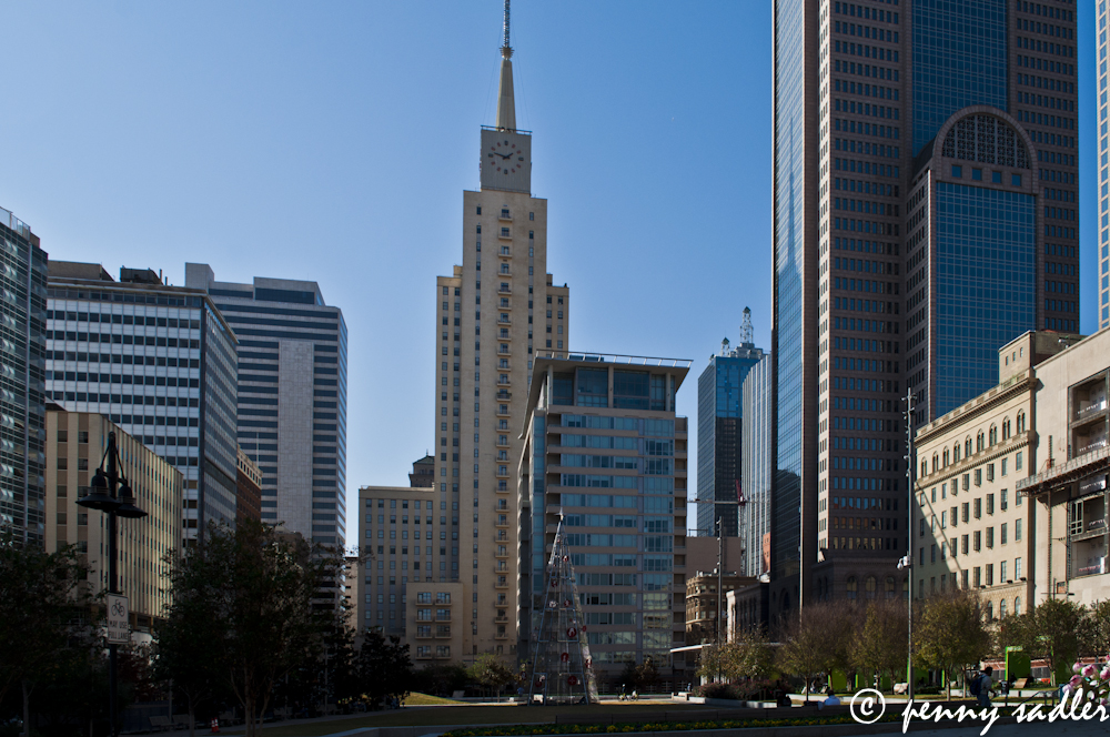 Postcard The Mercantile Bank Building Dallas Texas