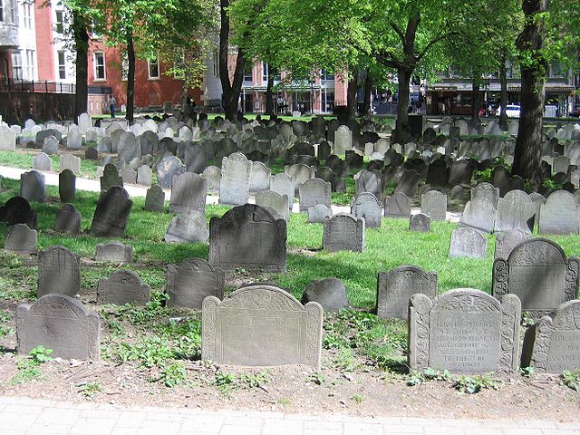 Granary Burial Grounds, from 8 things you must do in New England
