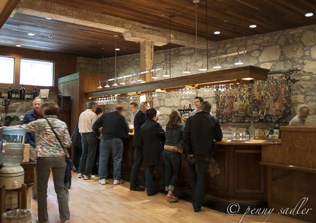 Tasting room, Chateau Montelena by Penny Sadler