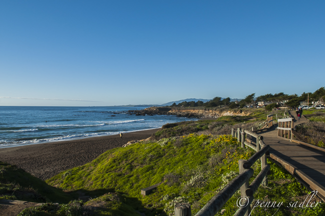 The Boardwalk at Moonstone Beach