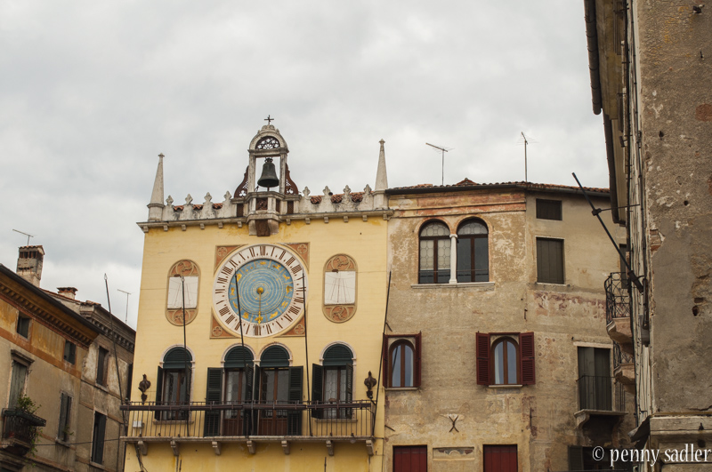 Piazza Liberta Bassano Del Grappa, Italy @PennySadler 2015