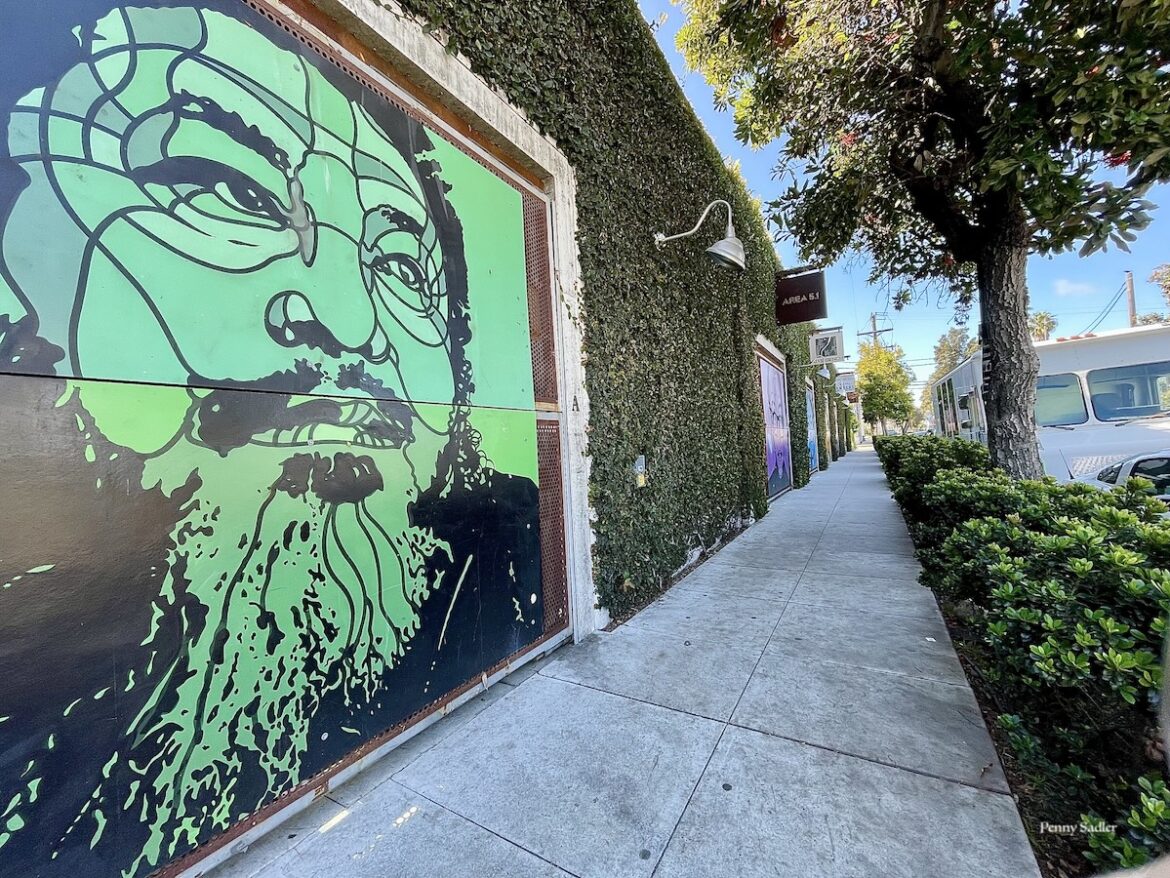 Murals in the Santa Barbara Funk Zone