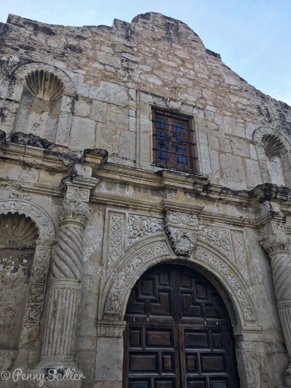 entrance to the Alamo
