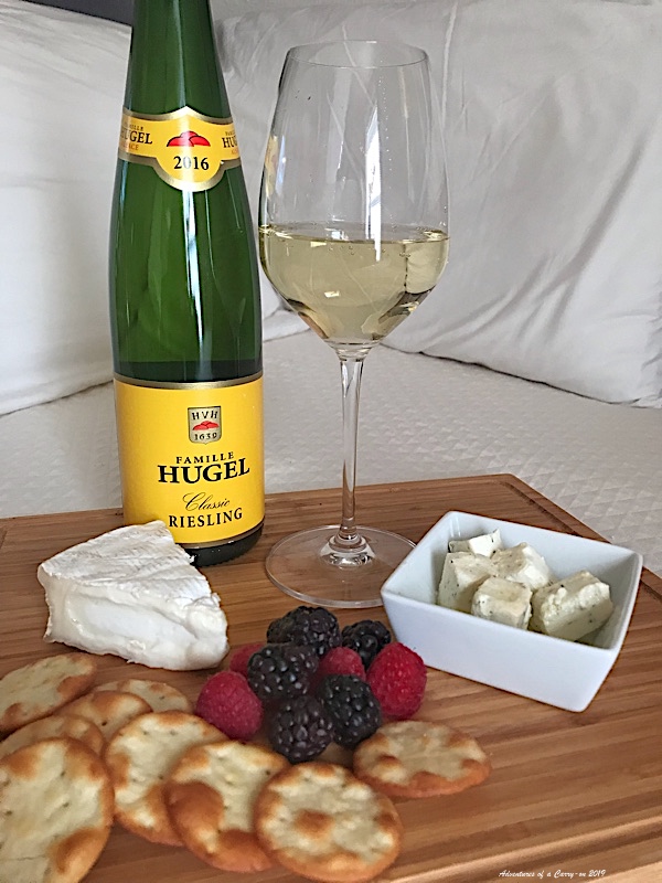 Riesling and goat cheese, a match made in Heaven