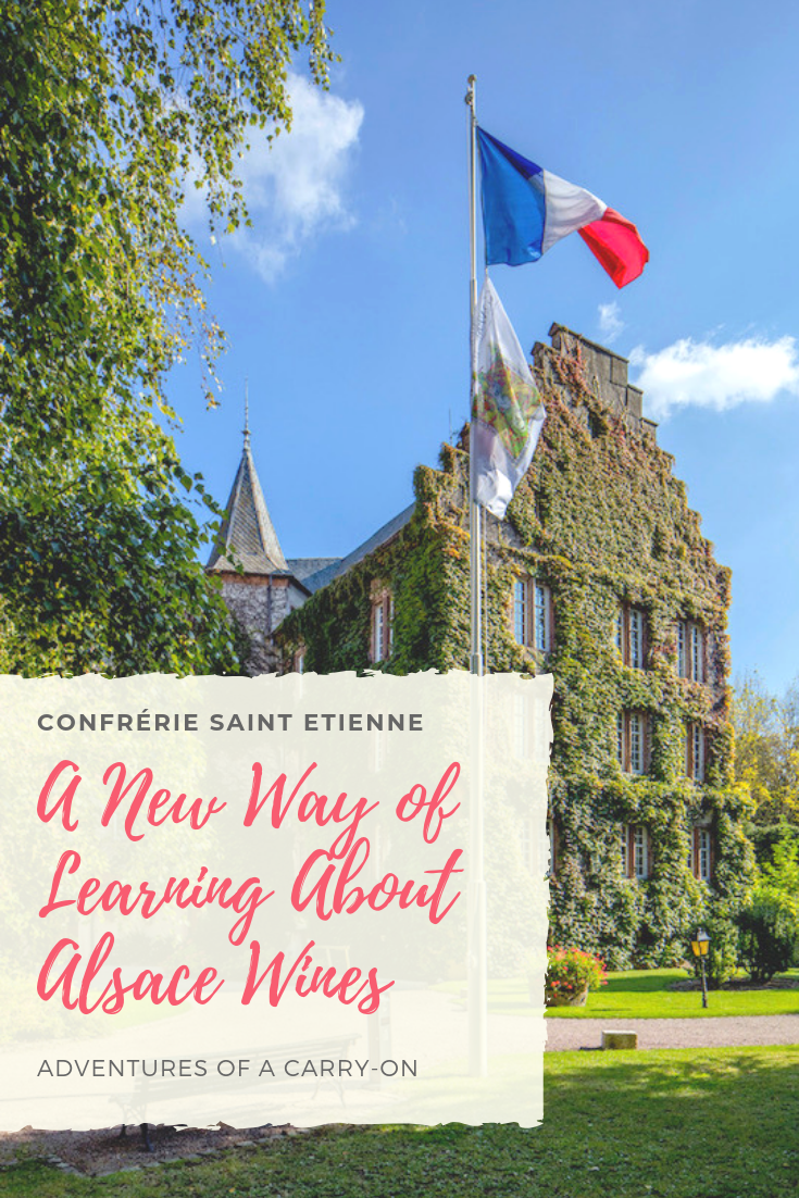 Pinterest image- a new way of learning about Alsace wines
