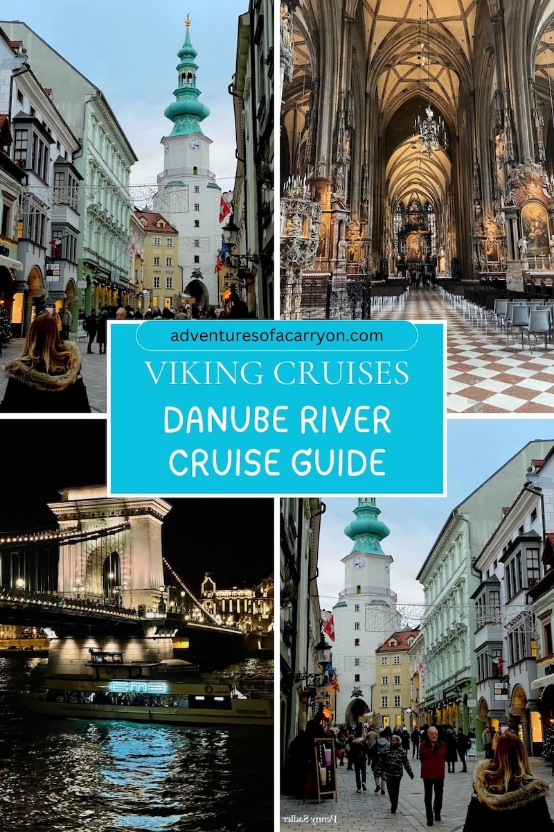 St. Stephen's cathedral, Vienna, Bratislava, Budapest Danube River ports