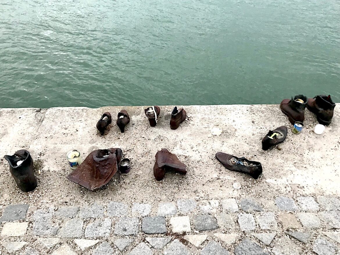 Shoes on the Danube by Penny Sadler