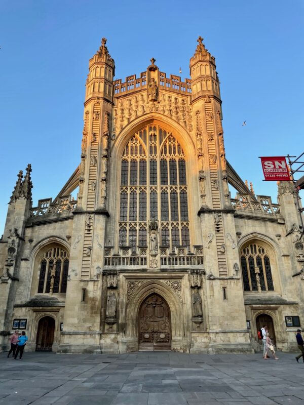 Exterior Bath Abbey A good place to visit for the solo adventurer