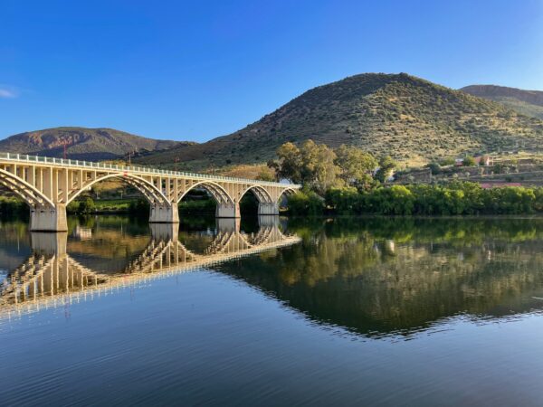 A city in Portugal's Douro Valley, Bridge Barca d' Alva