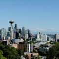 Seattle skyline space needle