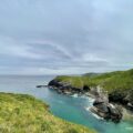 turquoise waters at Tintagel Cove, Cornwall