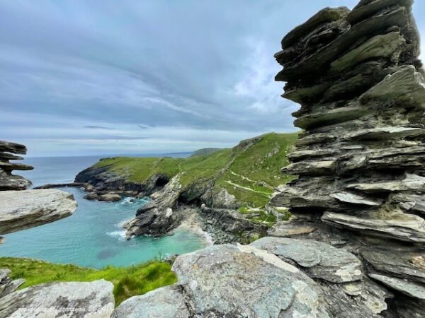 Tintagel cove