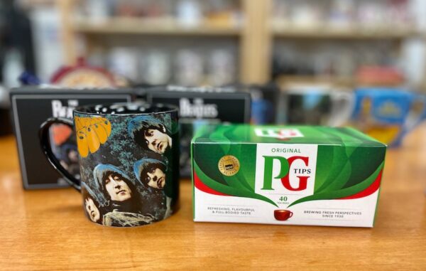 Mug and PG tea.