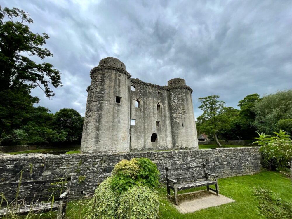 Nunney Castle ruins, Frome, Somerset, England