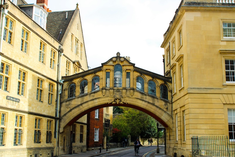 Oxford, England's very own Bridge of Sighs.